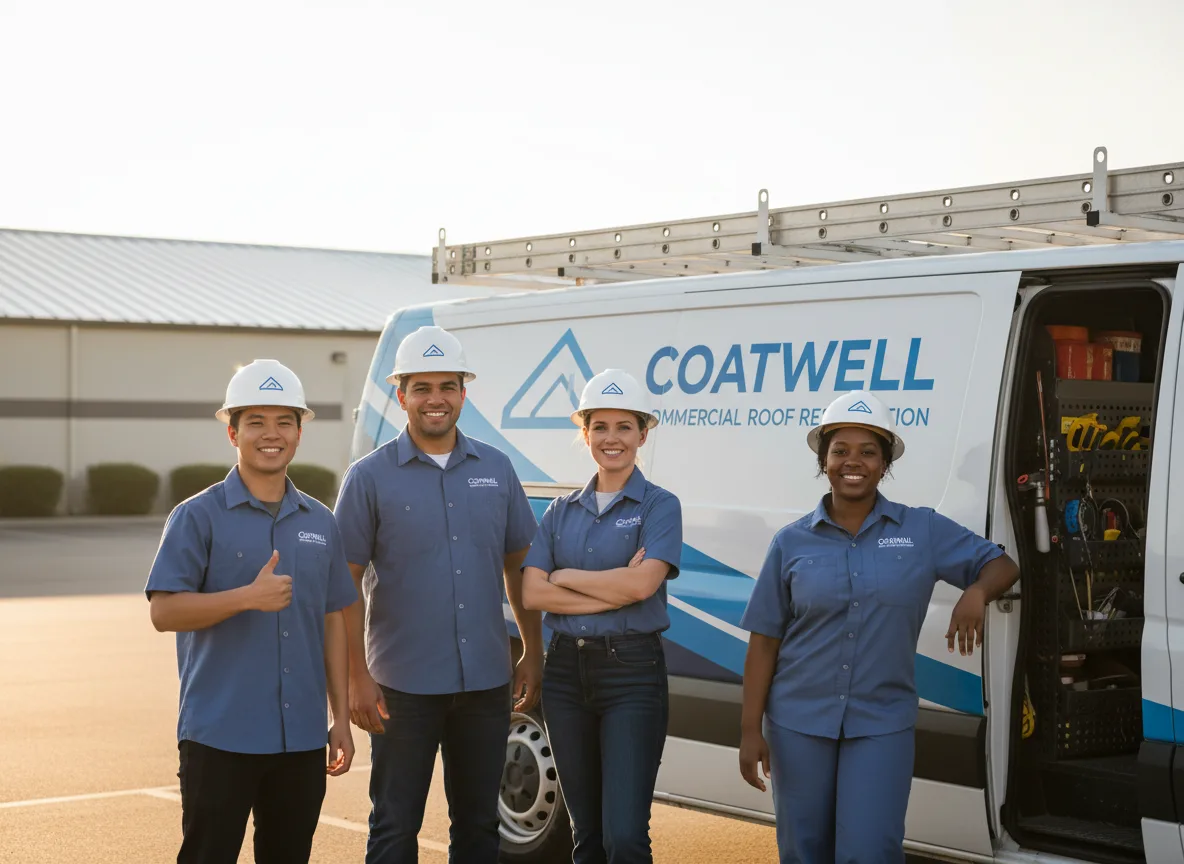 Commercial roof coating company in Millis, MA